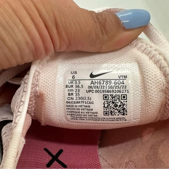 ⭐New Nike Air Max 270 Low Sz 6 Women's Shoes Light Soft Pink Sneakers AH6789-604 - Picture 9 of 13